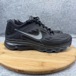 Nike Air Max Shoes Womens Size 8.5 Black Trail Running Sneakers 454345-001